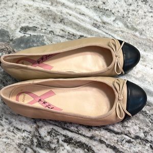 Marc Fisher ballet flats size 7.5M. Worn twice.